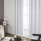 Deconovo Greyish White Curtains, Room Darkening Curtain, Thermal Insulated - Image 5