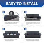 KEKUOU Stretch Sofa Cover Slipcover ，Couch Covers - Image 6