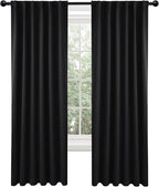 Deconovo Blackout Curtains 84 Inches Long, 52x84 Inch, Room Darkening Curtains - Image 2