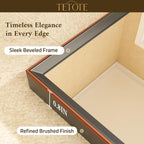 TETOTE Oil Rubbed Bronze Bathroom Mirror 24" x 30" Rectangle Beveled Frame Bathroom Vanity Mirror for Over Sink, Tempered Glass, Stronger Frame, Modern Farmhouse Bedroom, Entryway, Living Room