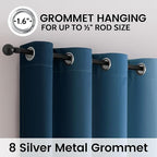 SimpleHome Ombre 100% Blackout Curtains - Image 3