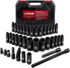 LLNDEI 160Pc Mechanics Socket Set 1/2 1/4 3/8" Drive Metric