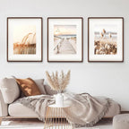 Solid Walnut Wood 12x16 Picture Frame for Wall Mount Display