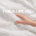UGG Adalee Faux Fur Throw Blanket - Image 3