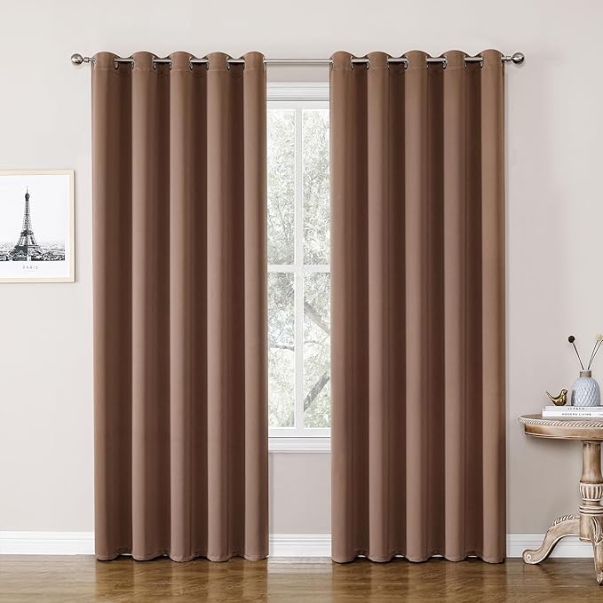 ChrisDowa Blackout Curtains 70 inches Wide by ChrisDowa