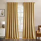 MIULEE Velvet Curtains 90 inches by MIULEE