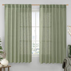 LAMIT Extra Wide Linen Curtains by LAMIT