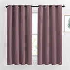 NICETOWN Bedroom Curtains 63 inch Length 2 Panels by NICETOWN