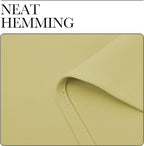 NICETOWN Kitchen Blackout Short Curtain Panels - Image 6