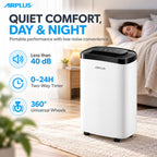 AIRPLUS Max 30 Pint Tall Dehumidifier for Home Bedroom up to 1500 Sq Ft