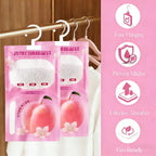 Moisture Absorbers 12 Pack，Hanging Closet Dehumidifier Bags in Wardrobes