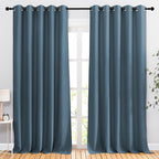 NICETOWN Blackout Smoky Blue Curtains by NICETOWN