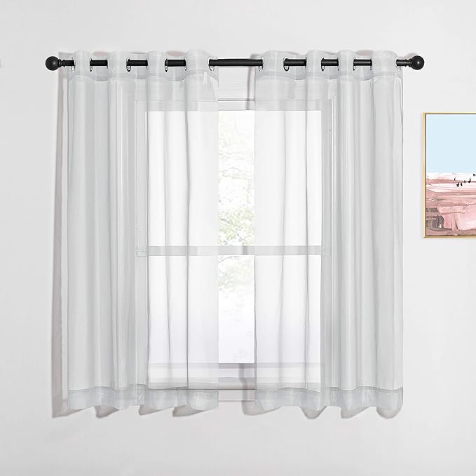 NICETOWN Thin Sheer Curtain Panels by NICETOWN