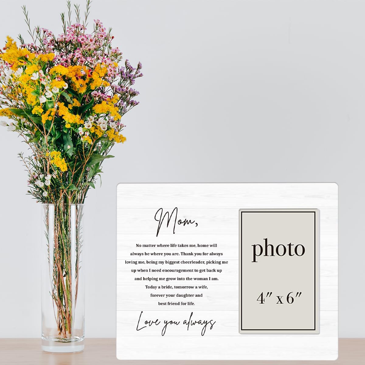 Mother of the Bride Gifts Picture Frame, Wedding Gifts for Mom from Bride