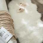 MIULEE Luxury Soft Fluffy Area Rug 3x5 Feet, Faux Fur Sheepskin Rug Decorative - Image 3
