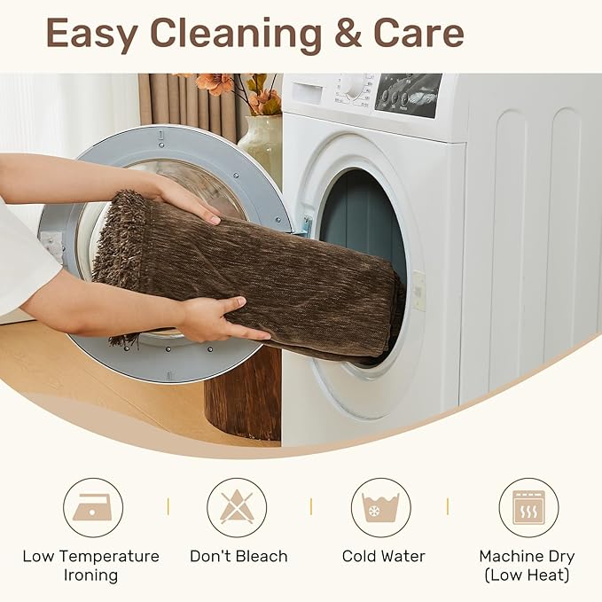 Sectional Couch Covers, 2 Pieces Washable L Shaped Couch Covers Sofa Blanket - Image 9
