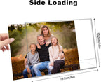 6 Pack 6x4 Inch Clear Acrylic Self Standing Picture Frames,Clear Photo Frame Stand Tabletop Display for Home or Office Décor,Horizontal