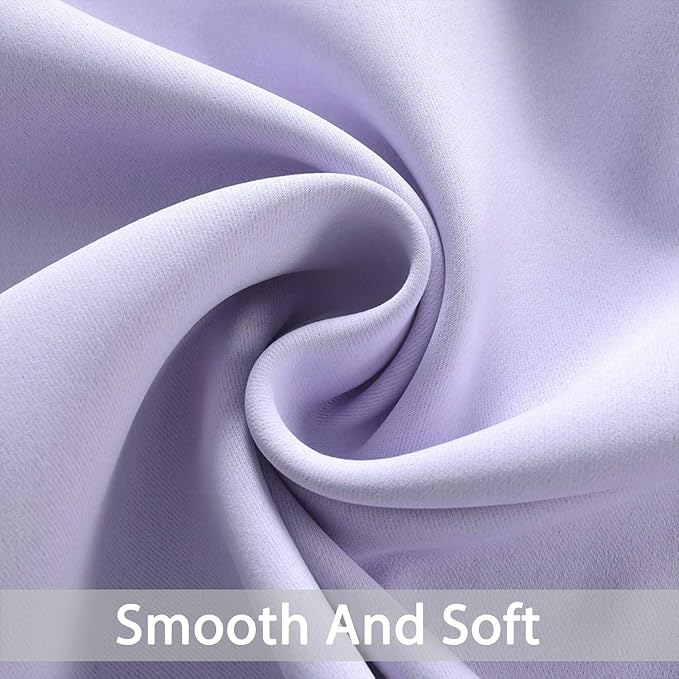 Yakamok Room Darkening Grommet Window Drapes Thermal Insulated Light Blocking - Image 5