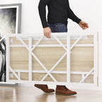 Elephance Folding Desk Writing Computer Desk for Home Office No-Assembly