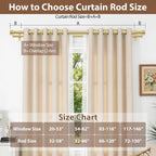 TONIAL Black Double Curtain Rods for Windows, 72-150 Inch, Simple Finials