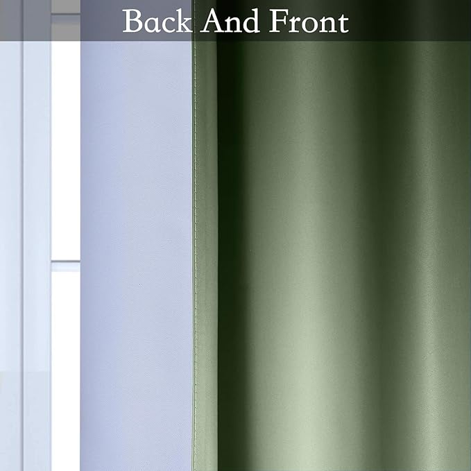 SimpleHome Ombre Room Darkening Curtains - Image 3