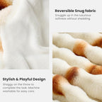 Cozy Bliss Burrito Faux Fur Throw Blanket - Image 6