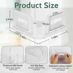 Sheet Holders - Bed Sheet Holders for Corners Heavy Duty Fitted Sheet Holders Keep Sheets Firm & Tight Bed Sheet Grippers Lock Bed Sheets Holders for All Mattress Sizes Bedsheet Clips Easy Setup