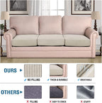 H.VERSAILTEX Super Stretch Couch Cushion Covers Sofa Cushion Slipcovers - Image 5