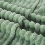 Sage Green Fleece Throw Blanket 50”×60” - Image 7