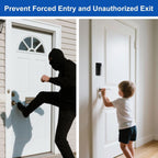 Door Reinforcement Lock with Key, Ultra Heavy Duty Version, 1 Pack