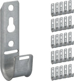 ICC 3/4-Inch Wall Mount J Hook Cable Management, Without Clip, 25-Pack