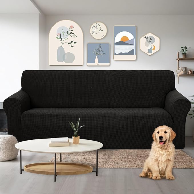 U-NICE HOME Stretch Couch Cover Sofa Cover Sofa Slipcover Furniture Protector - Image 2