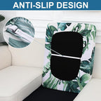 Smiry Printed Couch Cushion Covers, Stretch Soft Couch Covers - Image 4