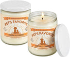 Clean Laundry Pet Odor Eliminator Candle Pet Friendly, 1 Pack
