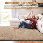 8x10 Fluffy Area Rugs for Living Room, Shag Area Rug for Bedroom - Image 5