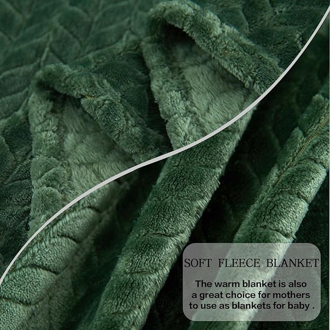 inhand Fleece Blanket for Bed, Super Soft Flannel Cozy King Bed Blanket for - Image 2