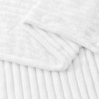 BEDELITE Fleece Blanket Twin Size – 3D Ribbed Jacquard Soft and Warm Decorative - Image 4