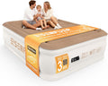 Air Mattress Queen with Built-in Pump, 18"Raised Blow Up Mattress