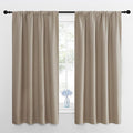 NICETOWN Kitchen Curtains, Short Blackout Drapes, Thermal Insulated Blackout by NICETOWN