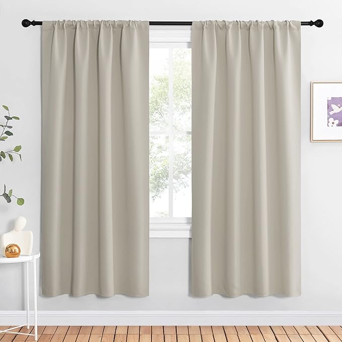 NICETOWN Blackout Curtains for Living Curtains, Room Darkening Window Curtain by NICETOWN