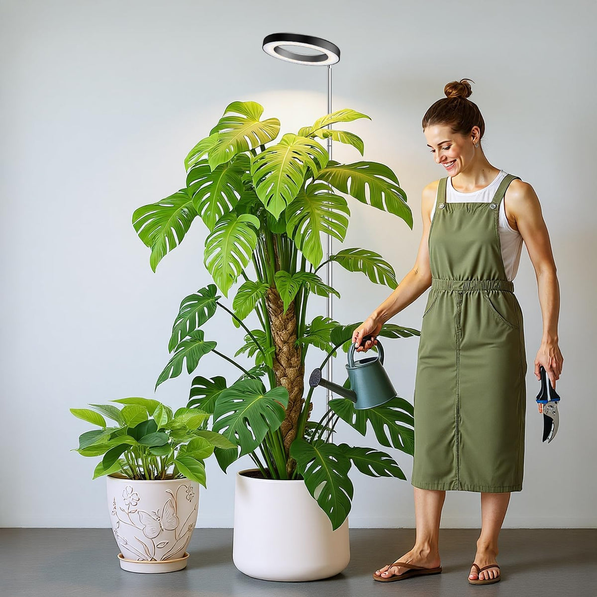 6.3in Grow Light, Full Spectrum Plant Lights for Indoor Growing
