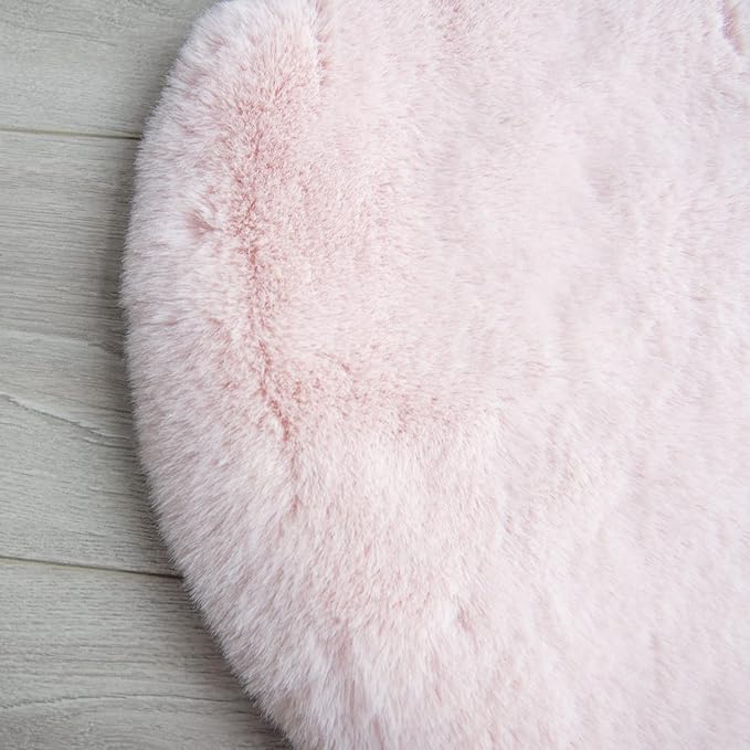 ORINOVA Pink Plush Washable Fluffy Fur Rugs - Image 9