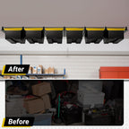 6-bin Overhead Garage Storage Rack, Ceiling Storage Racks