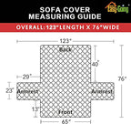 Easy-Going Reversible Couch Cover - Image 6