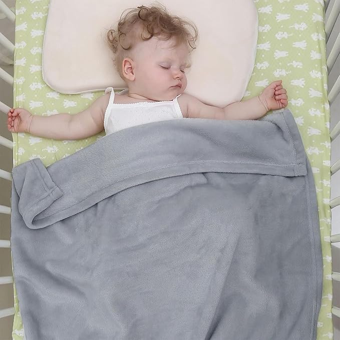 KMUSET Kids Blanket for Boys Girls 30x40 inches, Soft Cozy Fuzzy Swaddle Throw - Image 4