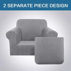 H.VERSAILTEX 2-Pieces Armchair Cover Chair Slipcovers - Image 3
