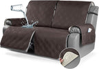 TAOCOCO 100% Waterproof Oversized Loveseat Recliner Cover, Non Slip Split Couch by TAOCOCO