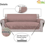 Easy-Going Sofa Slipcover Reversible Loveseat Sofa Cover Couch Cover - Image 3