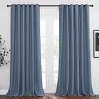 NICETOWN Stone Blue Curtain Panels by NICETOWN