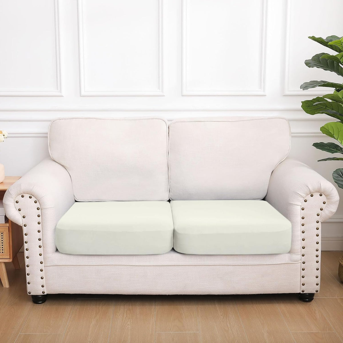 Waterproof Couch Cushion Covers, Stretch Sofa Seat Slipcovers